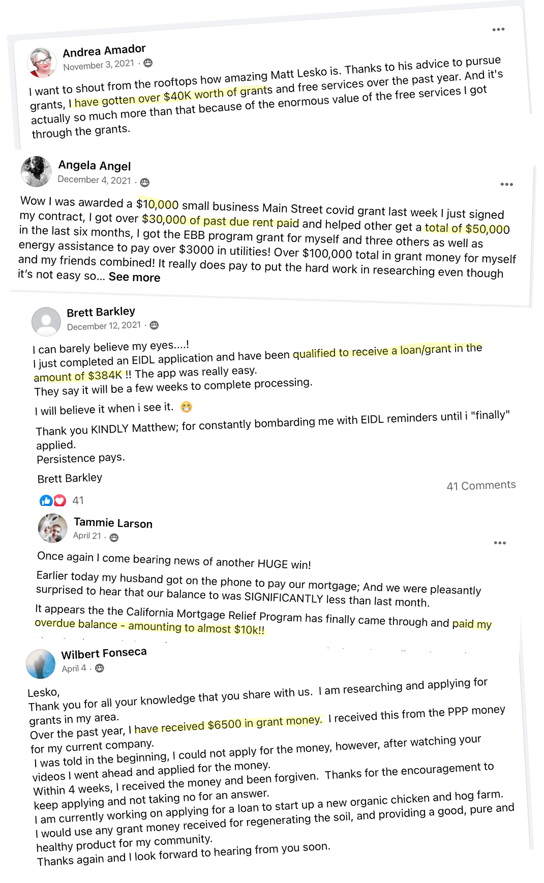 Customer testimonials and success stories