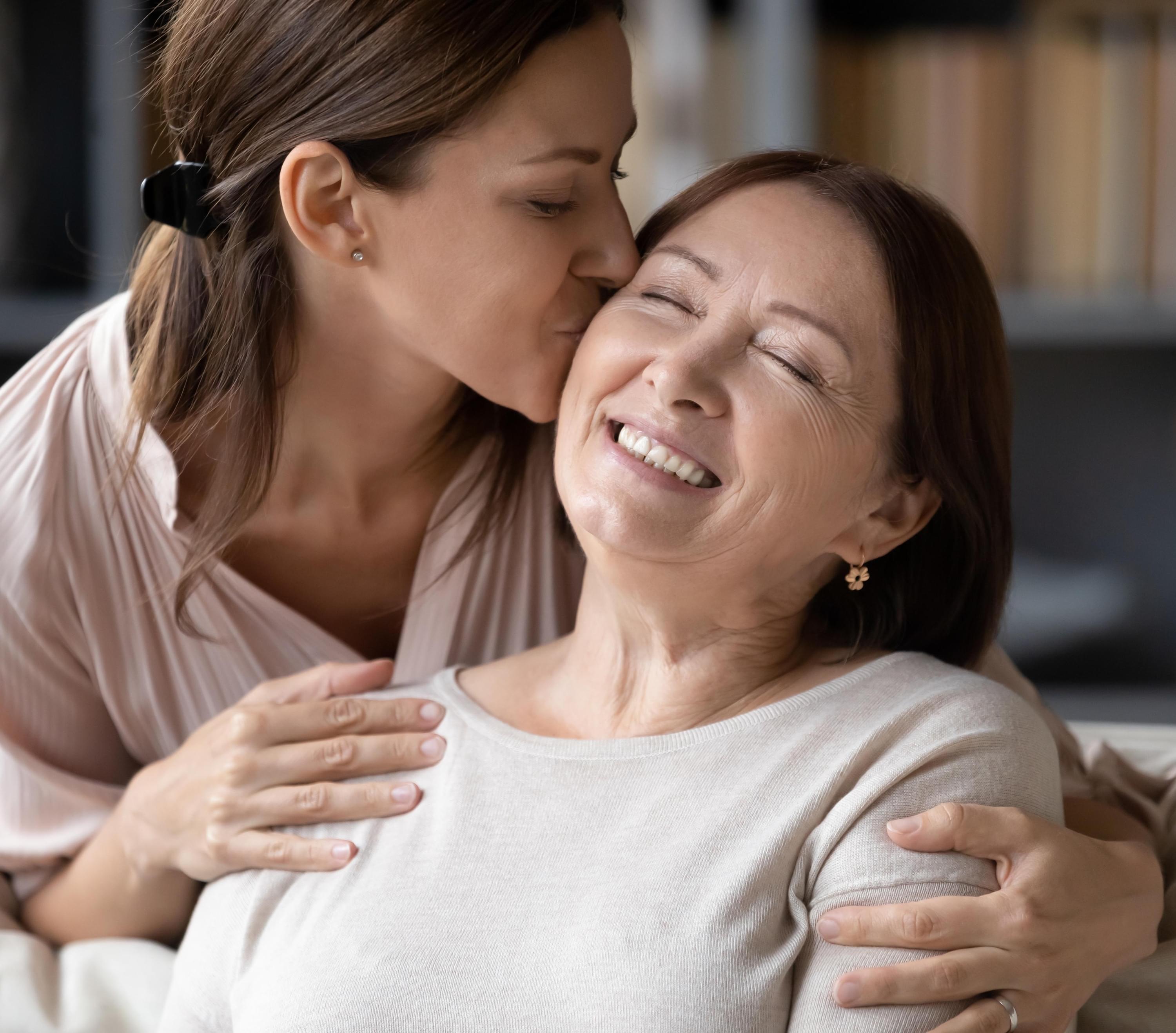 Happy family benefiting from government assistance programs